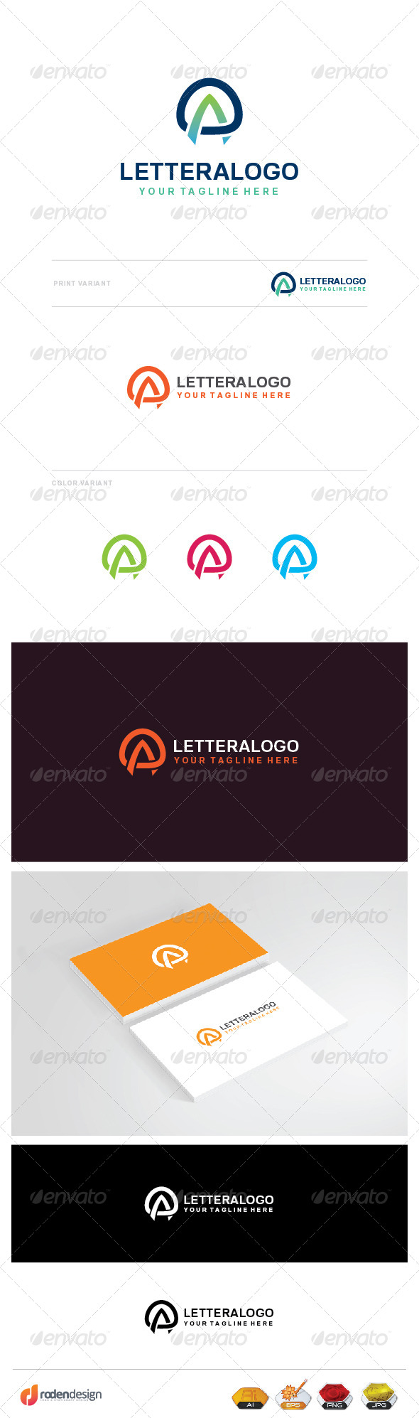 GraphicRiver A Letter Logo 8273876 GraphicRiver A Letter Logo 8273876