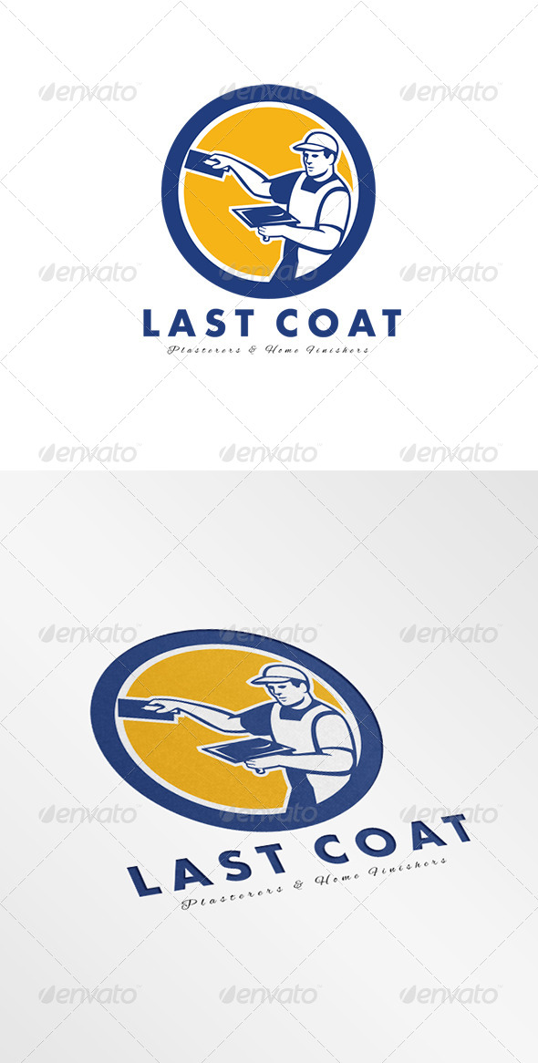 GraphicRiver Last Coat Plasterers and Finishers Logo 8278950 GraphicRiver Last Coat Plasterers and Finishers Logo 8278950