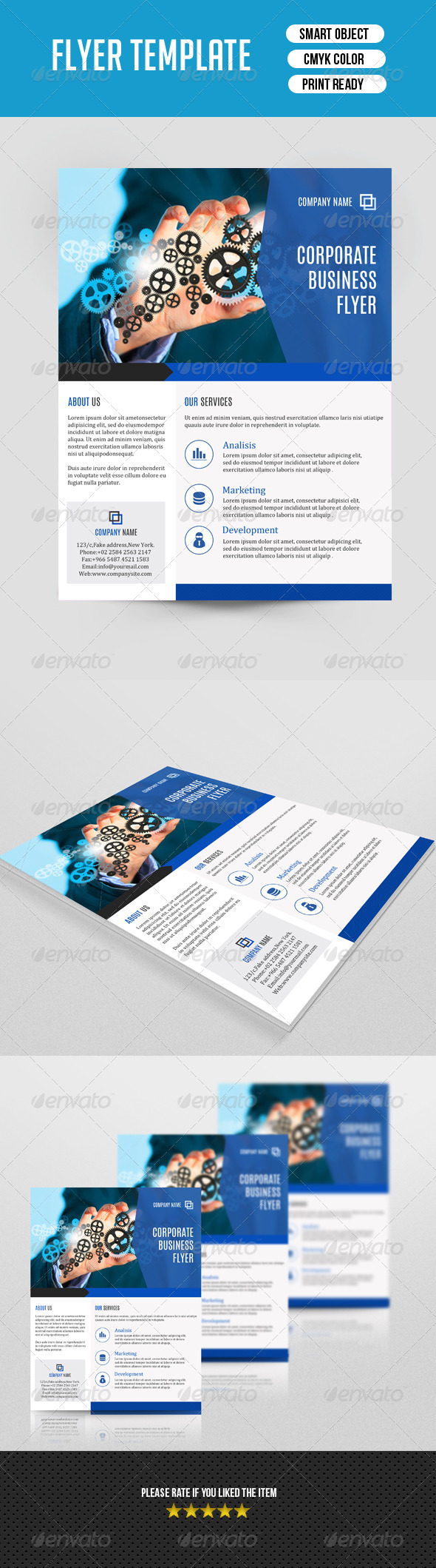 Corporate Flyer Template-V83 (Corporate)