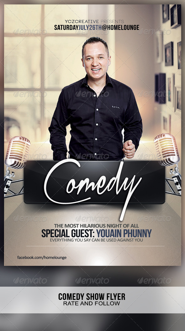 Comedy Show Flyer (Events)