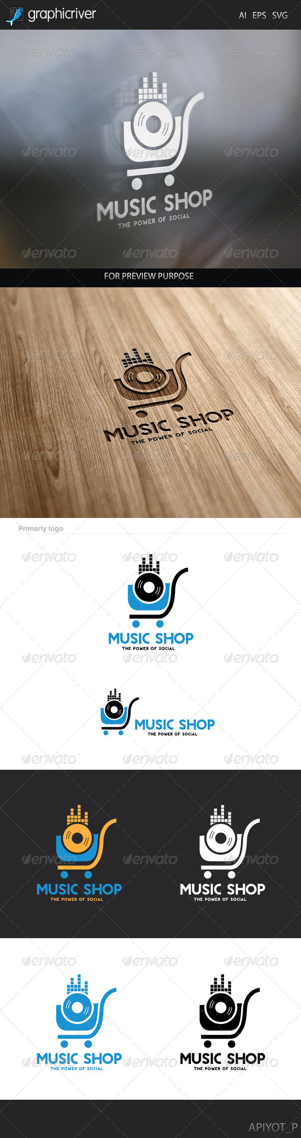 Music Shop Logo