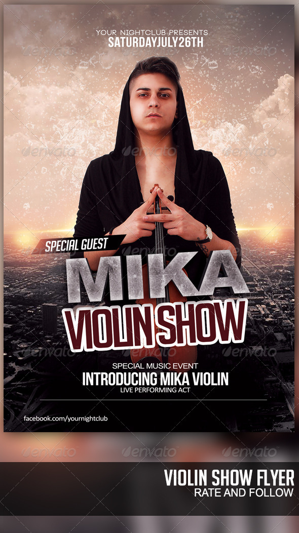 Violin Show Act (Clubs & Parties)