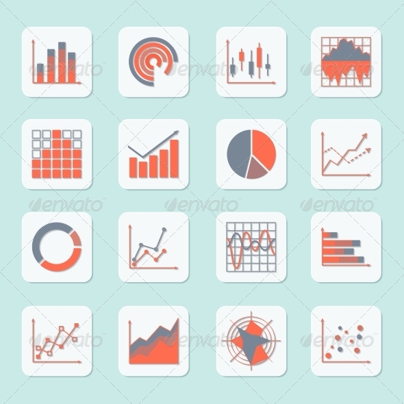 Business Chart Icons (Web)