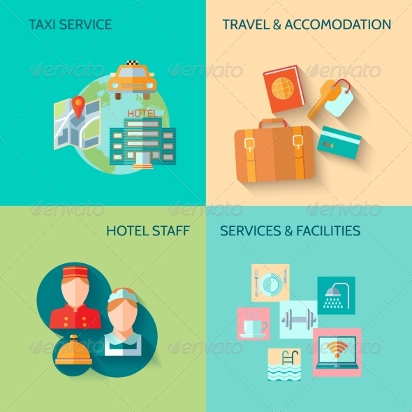 Hotel Service Composition Set (Services)