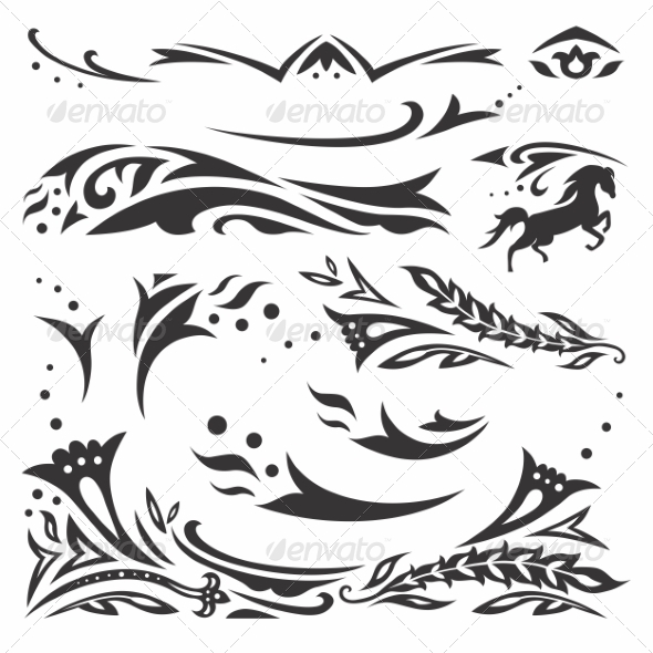 GraphicRiver Arabic Ornaments 8282209 GraphicRiver Arabic Ornaments 8282209