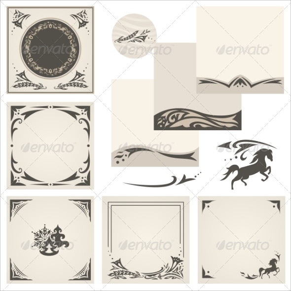 GraphicRiver Arabic Ornaments 8282218 GraphicRiver Arabic Ornaments 8282218