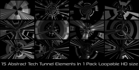 Abstract Tech Tunnel Pack 01 Abstract Tech Tunnel Pack 01