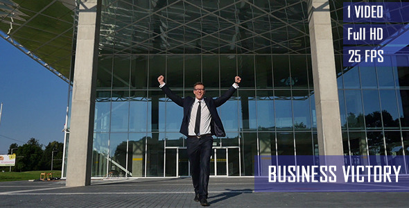Successful Business Victory Successful Business Victory