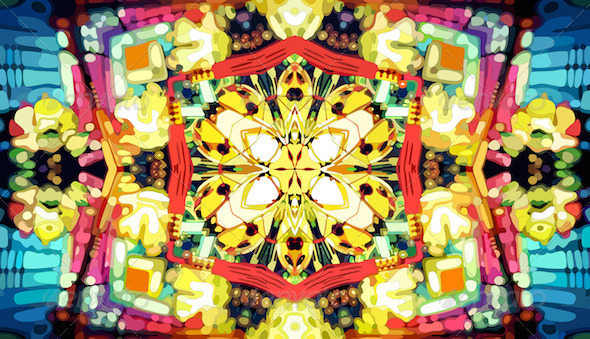GraphicRiver Kaleidoscope Mosaic Background 8283209 GraphicRiver Kaleidoscope Mosaic Background 8283209