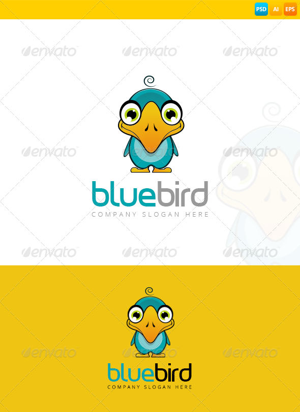 GraphicRiver Bird Logo 8271690 GraphicRiver Bird Logo 8271690