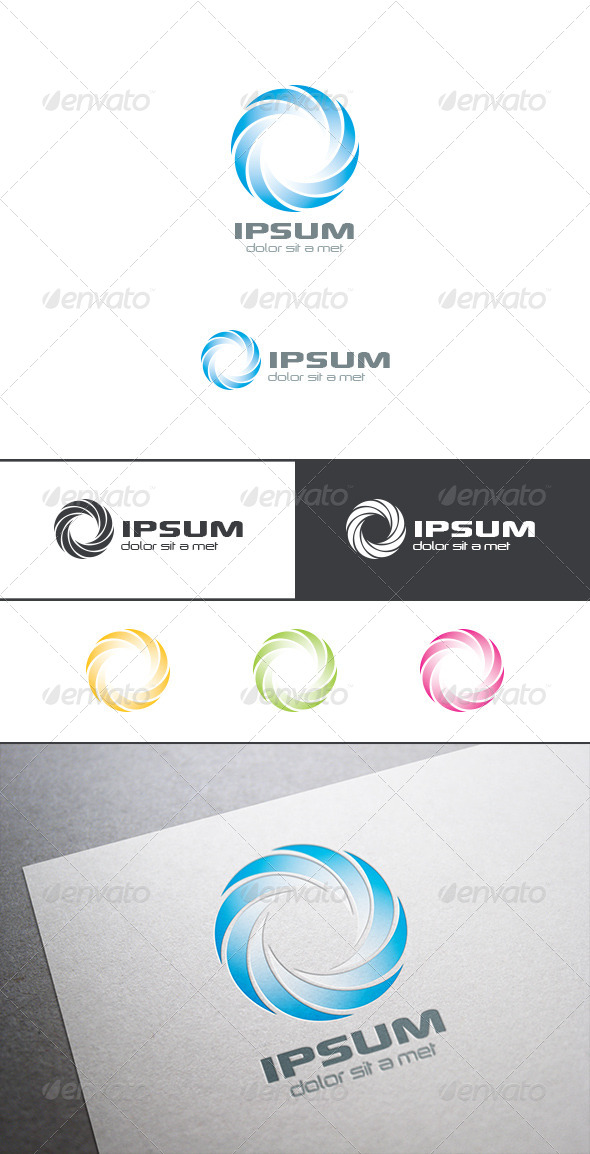 GraphicRiver Circle Infinity Loop Logo Abstract 8283372 GraphicRiver Circle Infinity Loop Logo Abstract 8283372