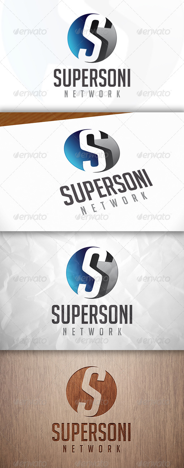 GraphicRiver Supersonic Logo 8283386 GraphicRiver Supersonic Logo 8283386