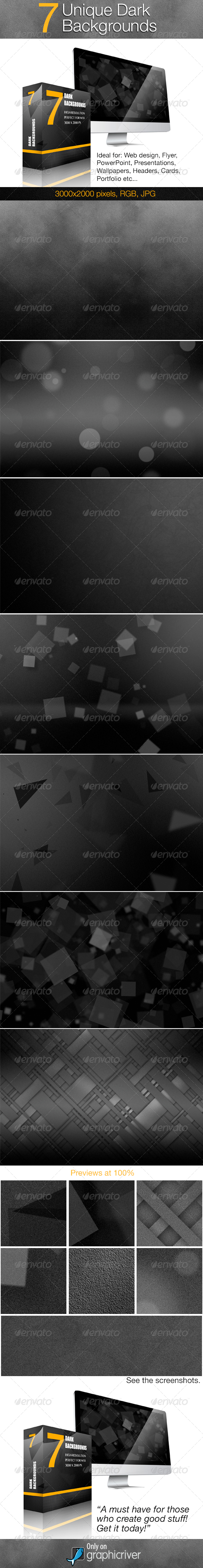 GraphicRiver Dark Backgrounds 8283976 GraphicRiver Dark Backgrounds 8283976