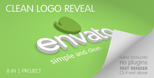 Clean Logo Reveal