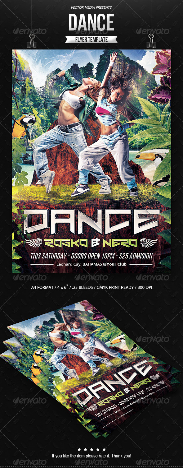 Dance - Flyer (Clubs & Parties)