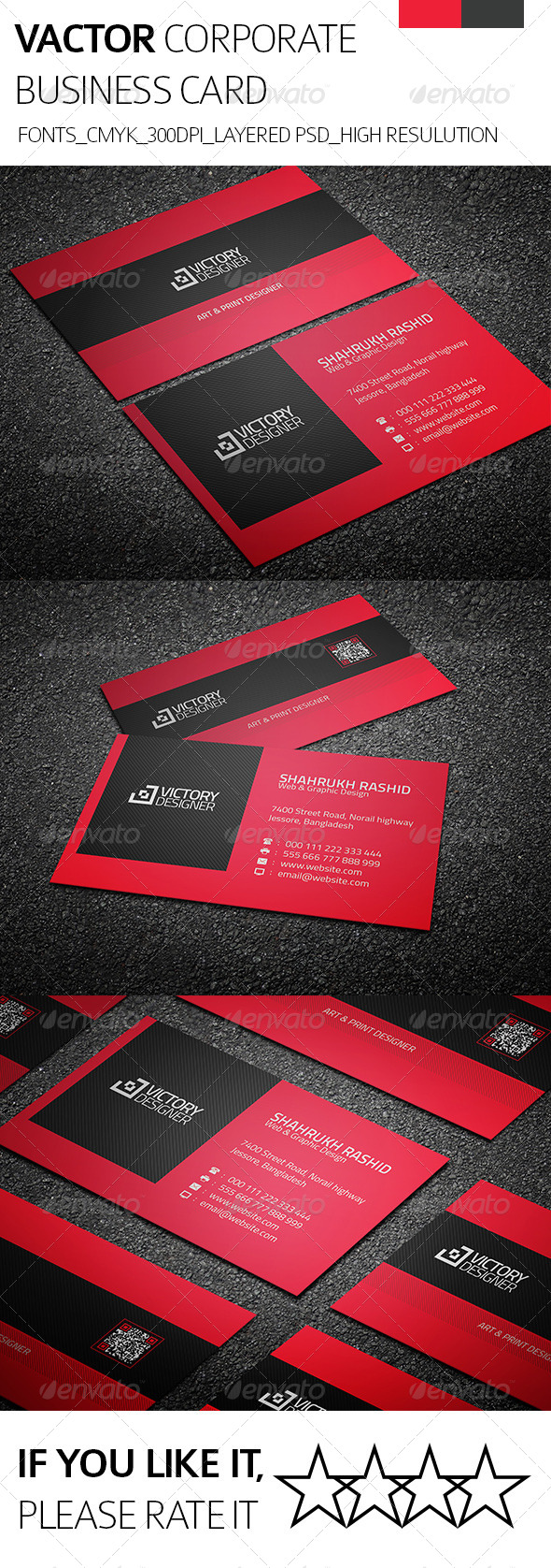 GraphicRiver Vactor & Corporate Business Card 8284735 GraphicRiver Vactor & Corporate Business Card 8284735
