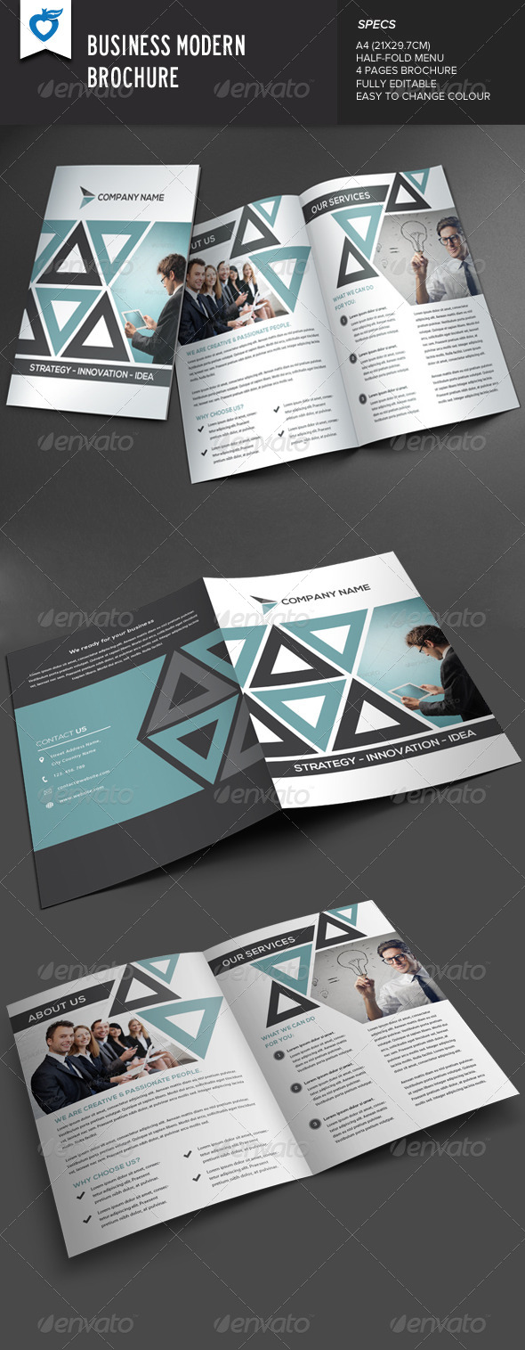 GraphicRiver Business Modern Brochure 8284792 GraphicRiver Business Modern Brochure 8284792