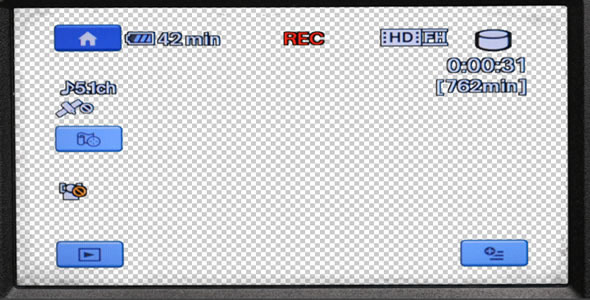 Videocamera Rec Screen 2 Videocamera Rec Screen 2