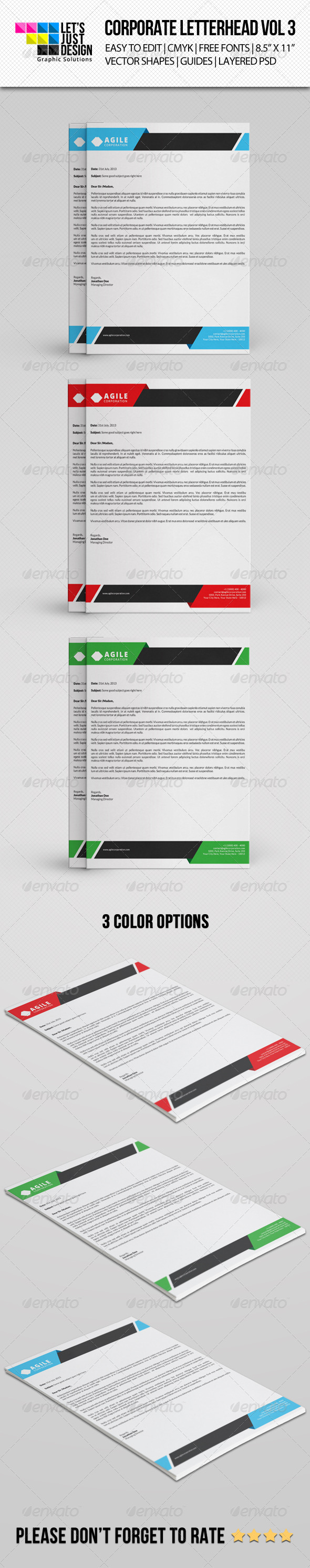 Corporate Letterhead Vol 3 Corporate Letterhead Vol 3