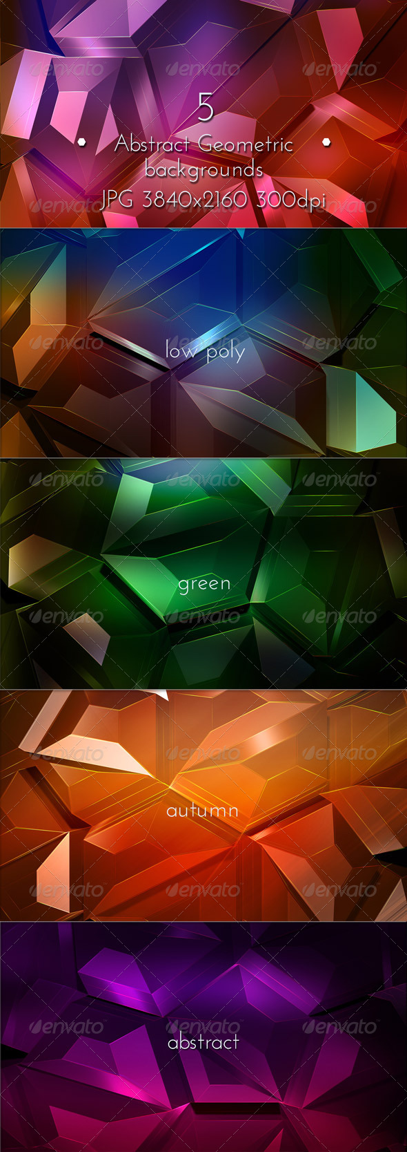 GraphicRiver Geometric Abstract Low Poly 8286087 GraphicRiver Geometric Abstract Low Poly 8286087