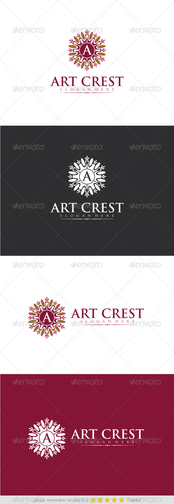 GraphicRiver Art Crest 8286436 GraphicRiver Art Crest 8286436