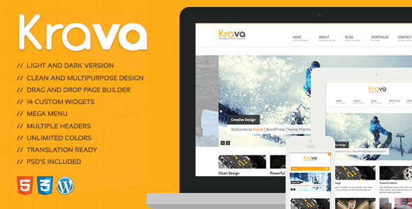 Krava | Multi-Purpose Theme