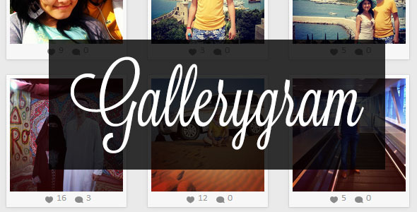 CodeCanyon Gallerygram 7549360 CodeCanyon Gallerygram 7549360