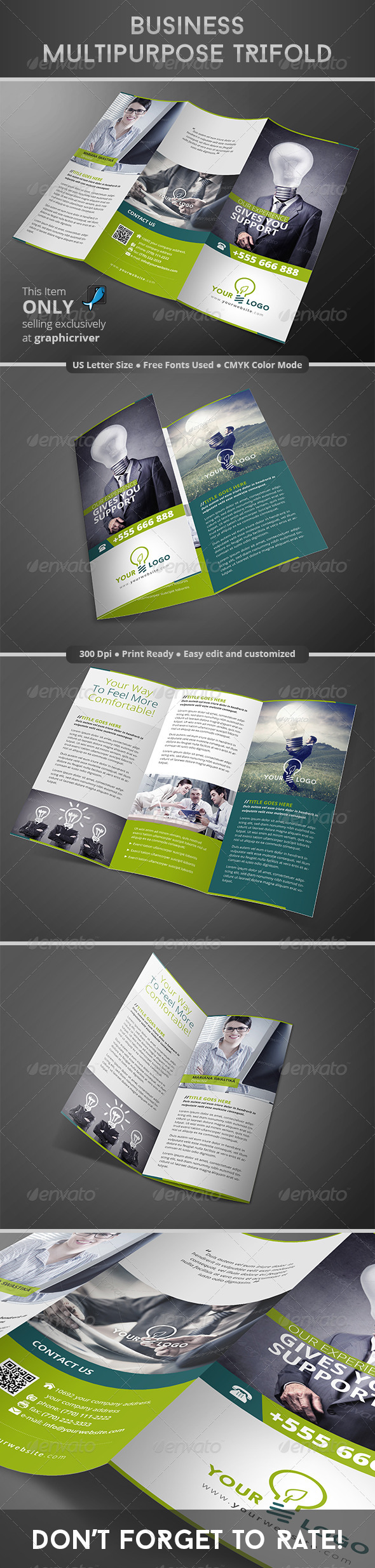 Business Multipurpose Trifold Business Multipurpose Trifold