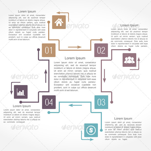 Diagram with Four Elements Diagram with Four Elements