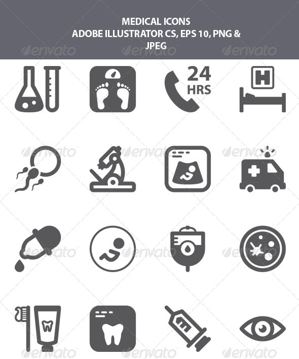 Medical Icons (Miscellaneous)