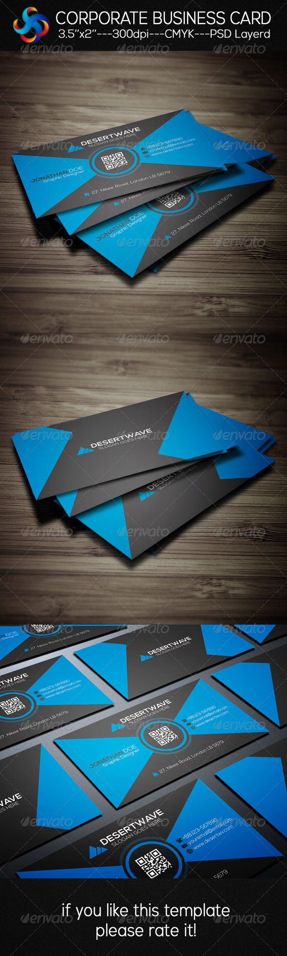 GraphicRiver Creative Corporate Business Card 8292896 GraphicRiver Creative Corporate Business Card 8292896