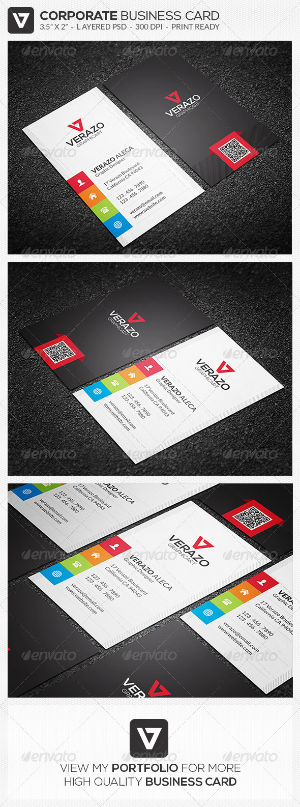 GraphicRiver Creative Business Card 49 8293396 GraphicRiver Creative Business Card 49 8293396