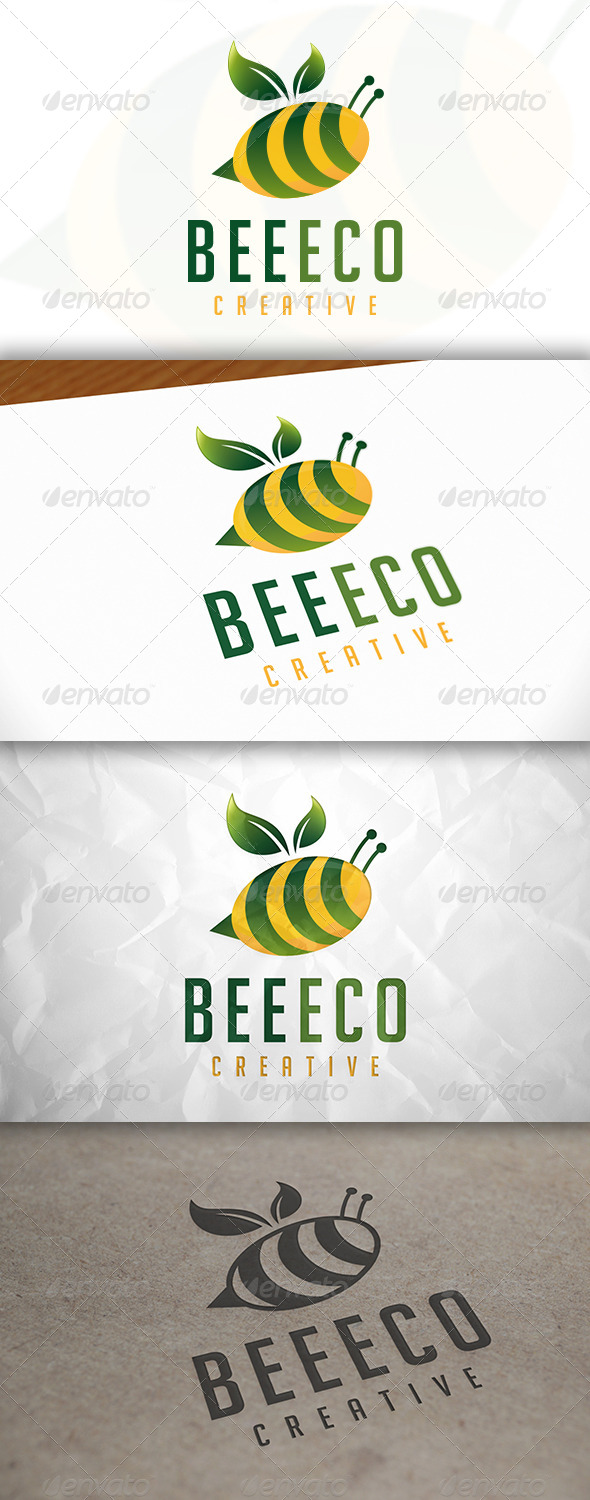Bee Eco Logo Bee Eco Logo
