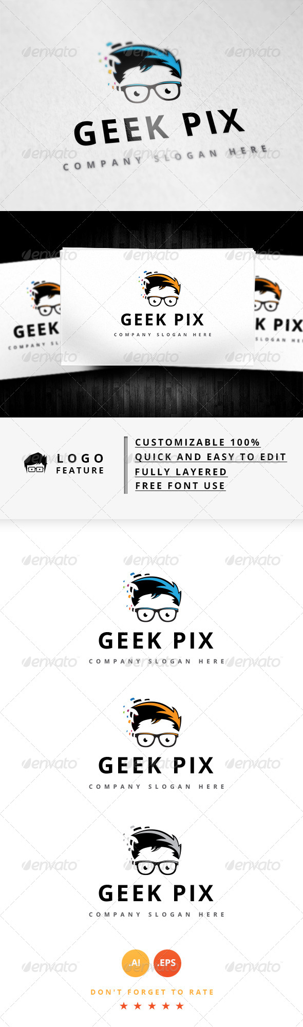 Geek Pix Logo Geek Pix Logo