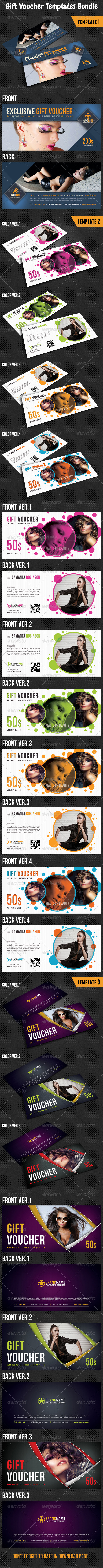 GraphicRiver Gift Voucher Templates Bundle 03 8294639 GraphicRiver Gift Voucher Templates Bundle 03 8294639