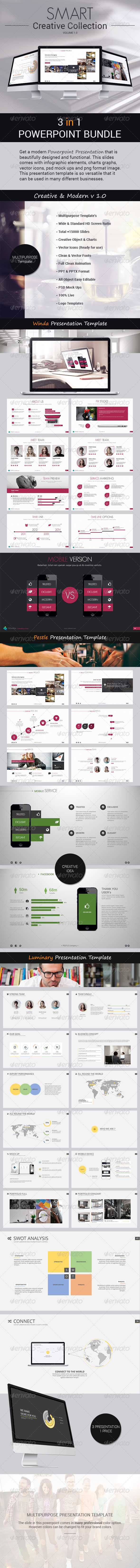 GraphicRiver SMART Bundle 3 in 1 Powerpoint Presentations 8295129 GraphicRiver SMART Bundle 3 in 1 Powerpoint Presentations 8295129