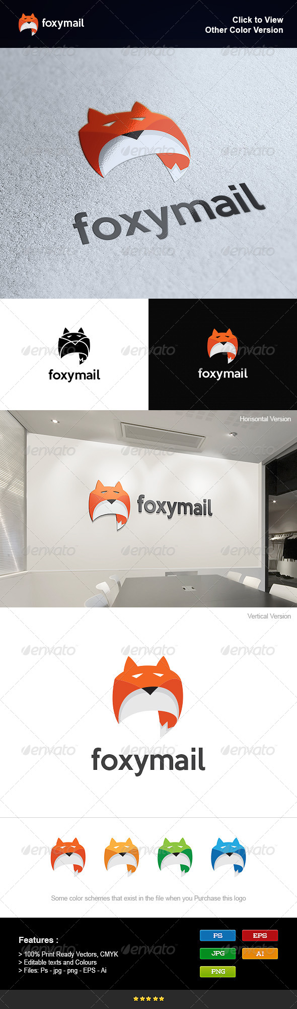 GraphicRiver Email and Fox 8295511 GraphicRiver Email and Fox 8295511