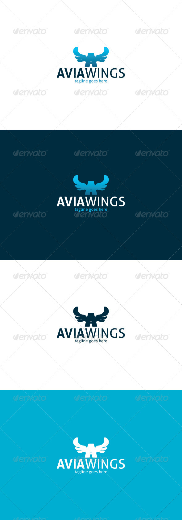 GraphicRiver Avia Wings Logo Letter A 8296196 GraphicRiver Avia Wings Logo Letter A 8296196