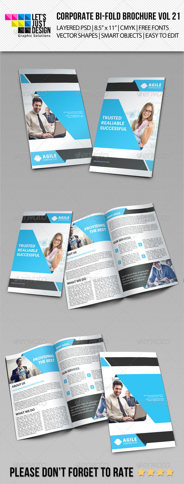 GraphicRiver Creative Corporate Bi-Fold Brochure Vol 21 8278798 GraphicRiver Creative Corporate Bi-Fold Brochure Vol 21 8278798