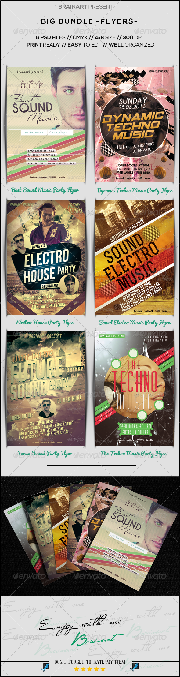 Big Bundle -Flyers- - Clubs & Parties Events