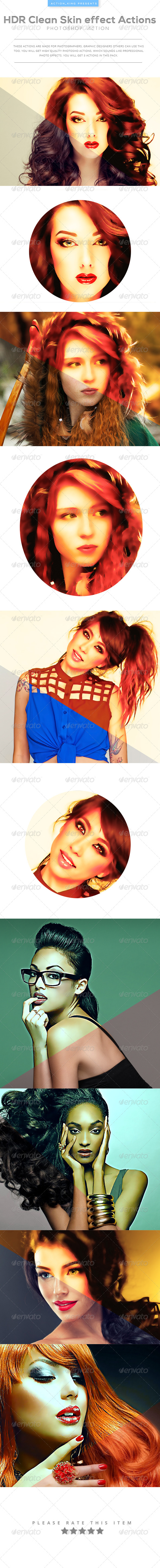GraphicRiver HDR Clean Skin Effect Actions 8296451 GraphicRiver HDR Clean Skin Effect Actions 8296451