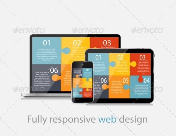 GraphicRiver Fully Responsive Web Design Concept Vector 8296755 GraphicRiver Fully Responsive Web Design Concept Vector 8296755
