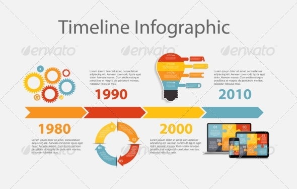 GraphicRiver Timeline Infographic Template for Business Vector 8296757 GraphicRiver Timeline Infographic Template for Business Vector 8296757
