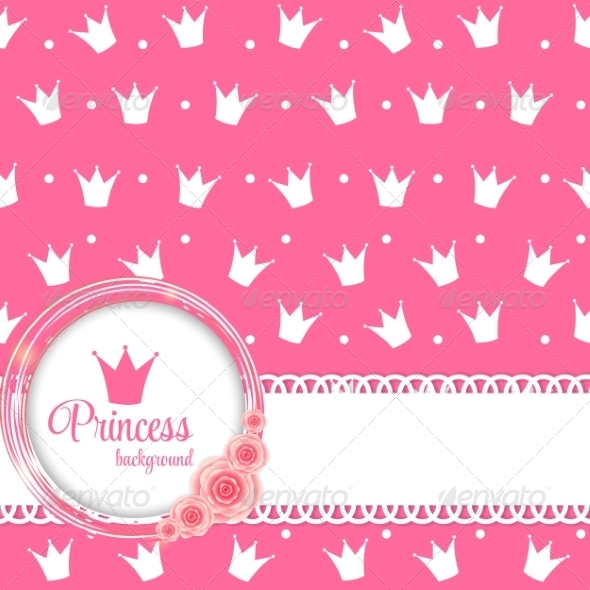 GraphicRiver Princess Crown Background Vector Illustration 8296866 GraphicRiver Princess Crown Background Vector Illustration 8296866