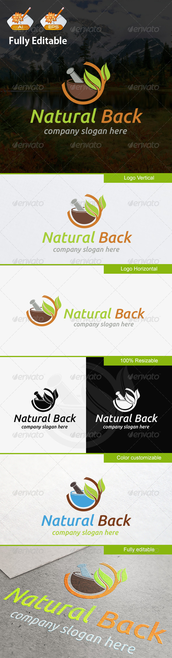 Natural Back Natural Back