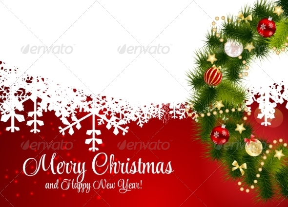 Abstract Christmas and New Year Background Abstract Christmas and New Year Background