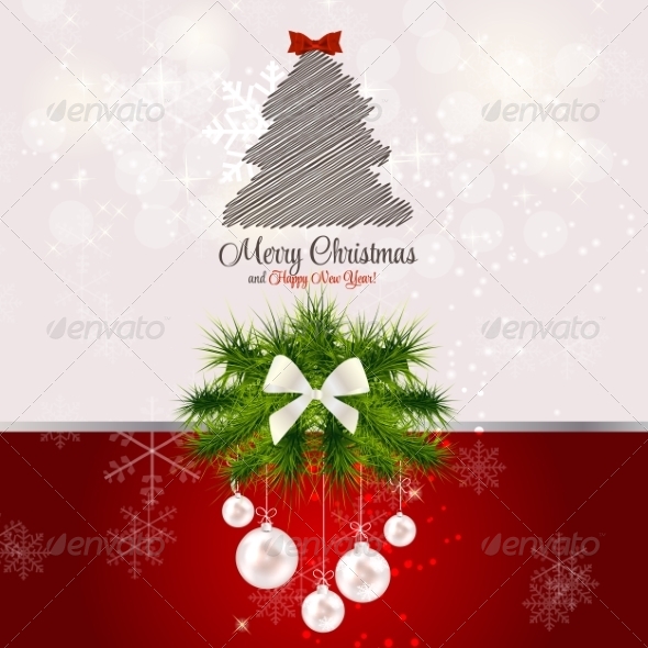 GraphicRiver Abstract Christmas and New Year Background 8302394 GraphicRiver Abstract Christmas and New Year Background 8302394
