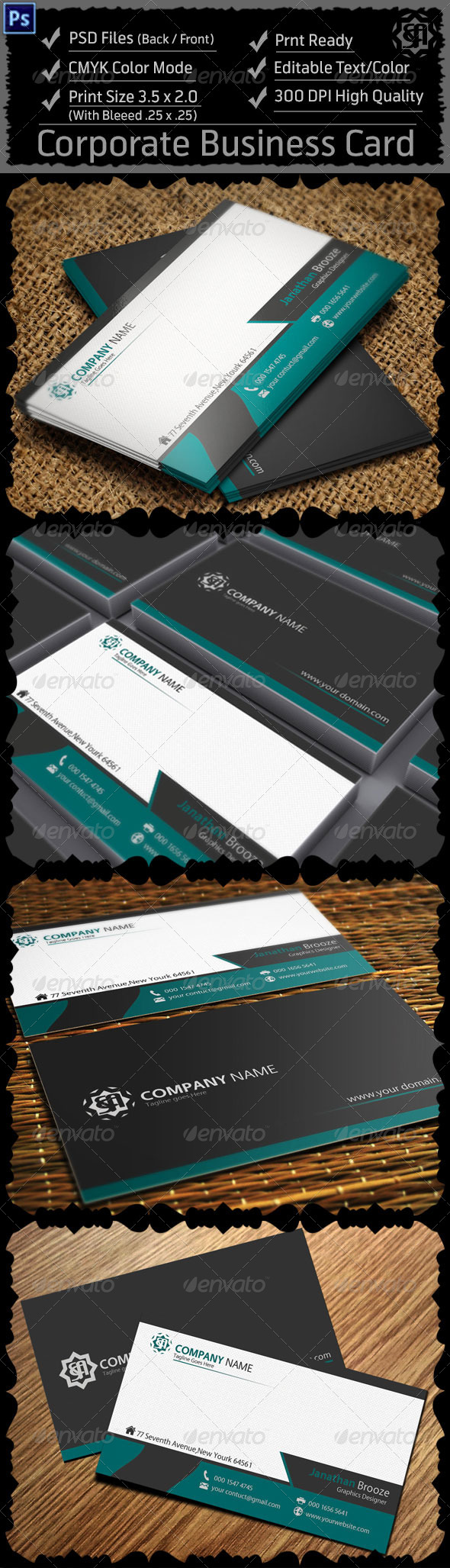 Corporate Business Card (Corporate)