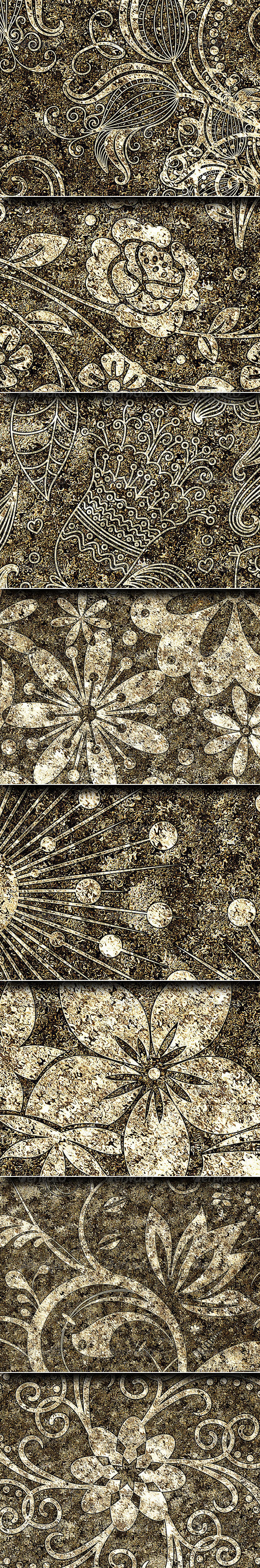 GraphicRiver Vintage Decorative Backgrounds 8302493 GraphicRiver Vintage Decorative Backgrounds 8302493