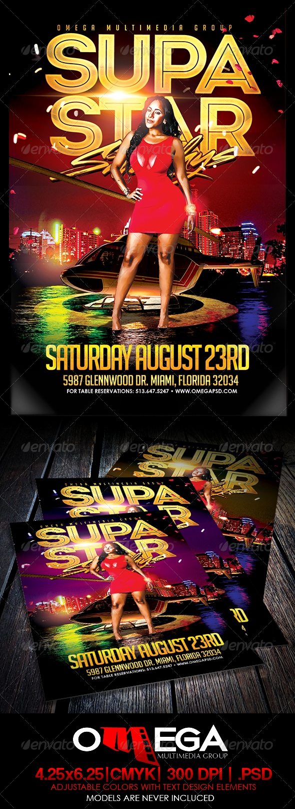 GraphicRiver Supa Star Saturdays 8303320 GraphicRiver Supa Star Saturdays 8303320